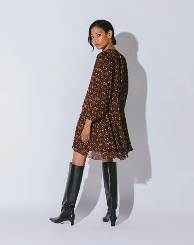 Cleobella Jaslynn Mini Dress In Black