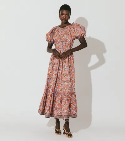 Cleobella Karena Ankle Dress In Cassia Print