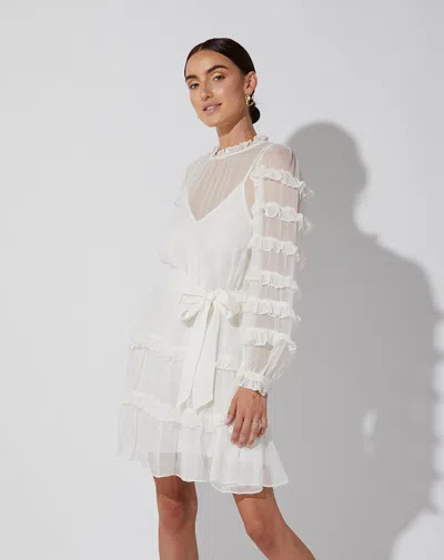 Cleobella Lacey Mini Dress In Black