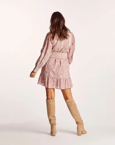 Cleobella Lennox Mini Dress In Gold