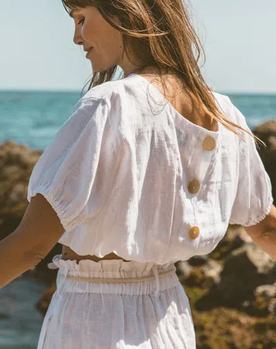 Cleobella Lila Top In White
