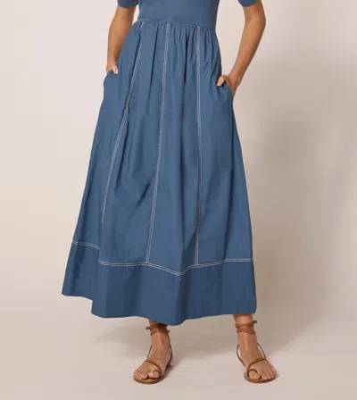 Cleobella Luna Ankle Dress In Cassia Print