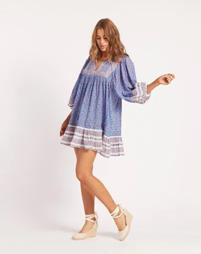 Cleobella Magdalena Mini Dress In Gold
