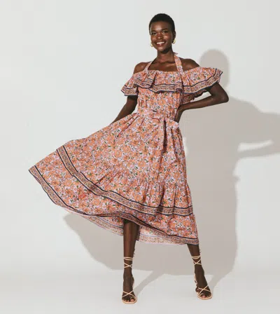 Cleobella Marianne Midi Dress In Multi