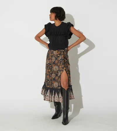 Cleobella Mika Midi Skirt In Calista Floral