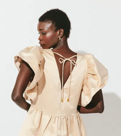 Cleobella Nahla Mini Dress In Ivory