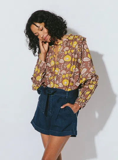 Cleobella Olivia Blouse In Black