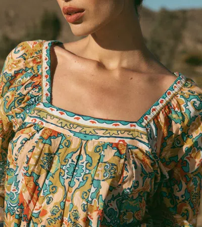 Cleobella Paz Blouse In Aurora