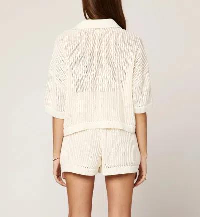 Cleobella Peri Crochet Top In Rose