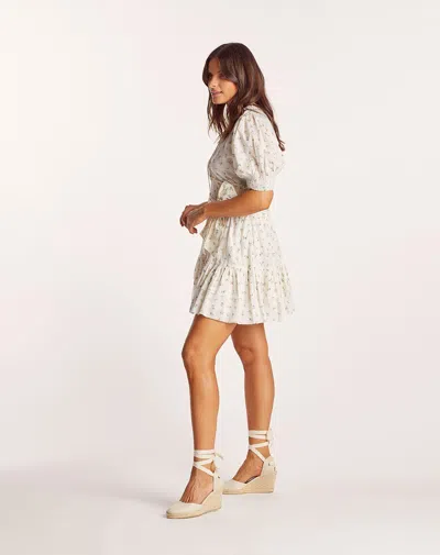 Cleobella Quincey Mini Dress In Gold