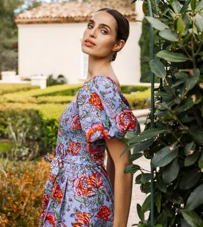 Cleobella Seraphina Midi Dress In Cassia Print