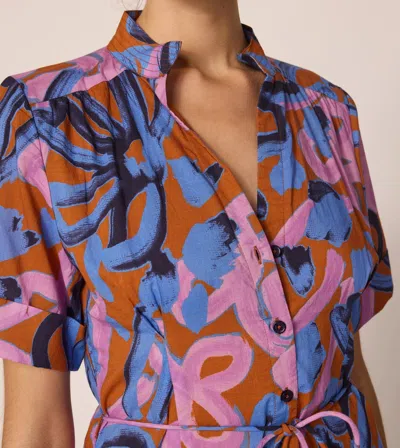 Cleobella Zara Ankle Dress In Cassia Print