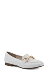 Cliffs By White Mountain Bestow Bit Loafer In White/smooth