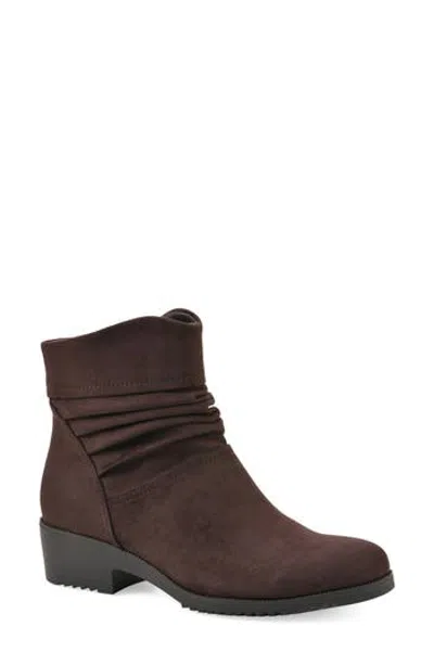 Cliffs By White Mountain Durbon Scrunch Bootie In Brown