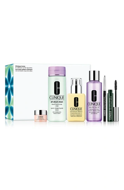 Clinique Skincare & Makeup Icons Set ($130 Value) In Multi