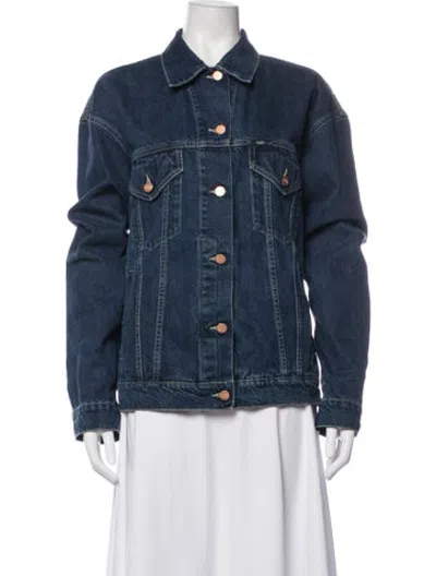 Pre-owned Closed Denim Jacket In Blue