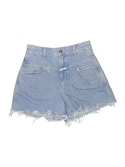 Pre-owned Closed Denim Shorts In Blue