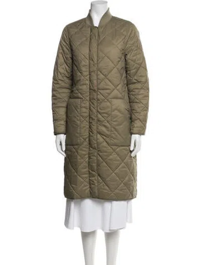 Pre-owned Closed Down Coat In Green