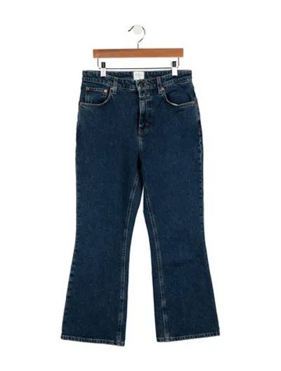 Pre-owned Closed High-rise Flared Jeans In Blue