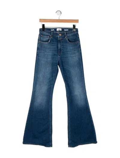 Pre-owned Closed High-rise Flared Jeans In Blue