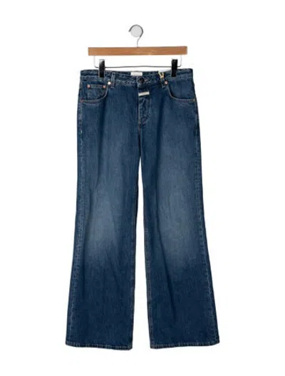 Pre-owned Closed Mid-rise Flared Jeans W/ Tags In Blue