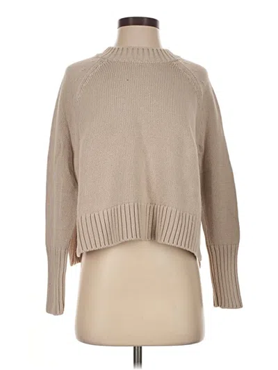 Pre-owned Closed Turtleneck Sweater In Tan