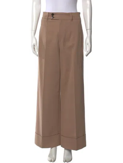 Pre-owned Closed Wide Leg Pants In Brown