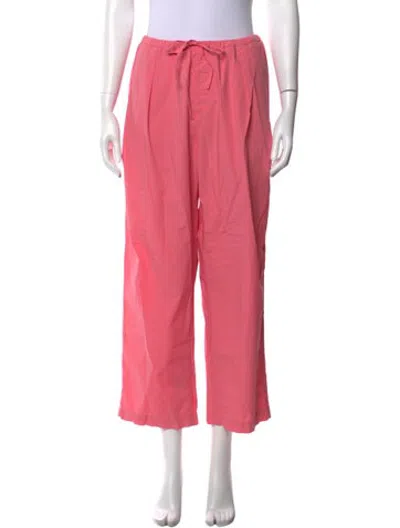 Pre-owned Closed Wide Leg Pants In Red