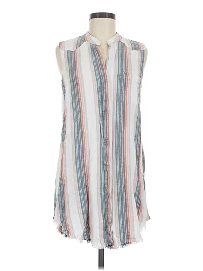 Pre-owned Cloth & Stone Casual Dress In White