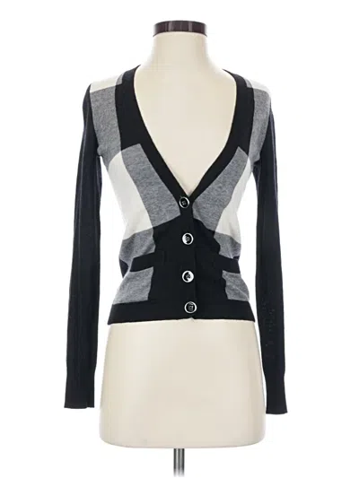Pre-owned Club Monaco Cardigan Sweater In Gray
