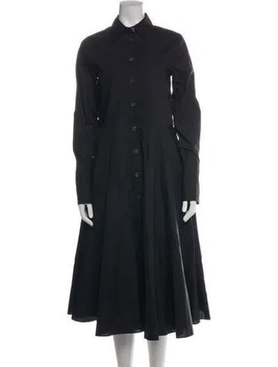 Pre-owned Co Long Dress In Green