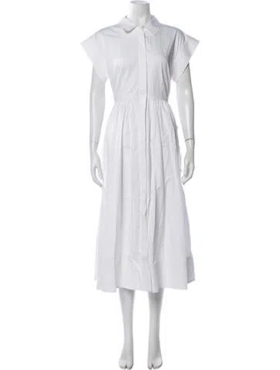 Pre-owned Co Long Dress In White