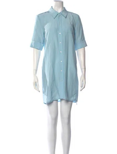 Pre-owned Co Mini Dress W/ Tags In Blue