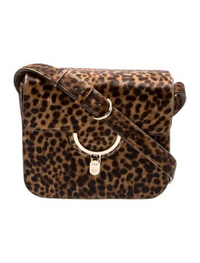 Pre-owned Co Ponyhair Shoulder Bag In Brown