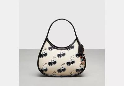 Coach Outlet Ergo Bag With Cherry Print In White