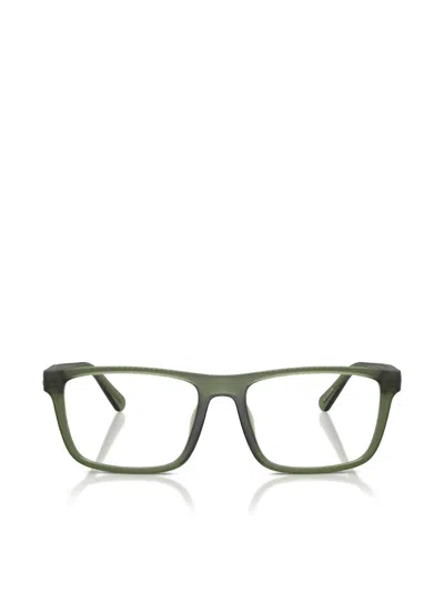 Coach Rectangle-frame Glasses In Gray