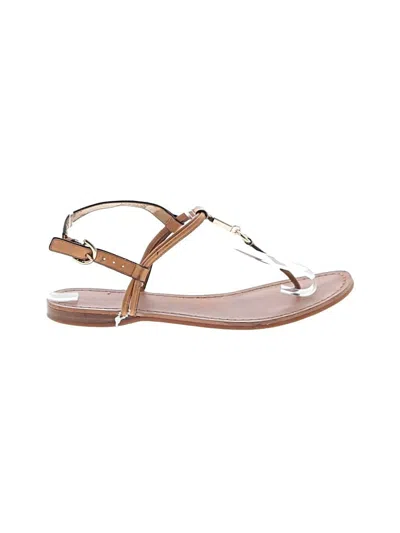 Pre-owned Coach Sandals In Tan