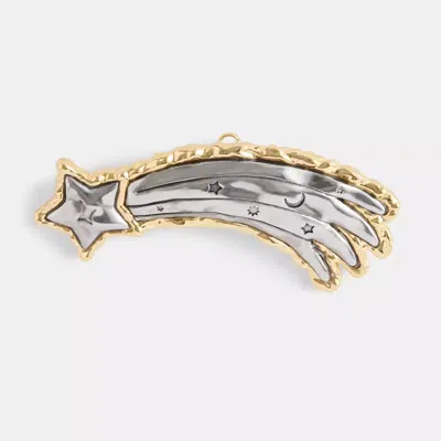 Coach Shooting Star Earring In Multi