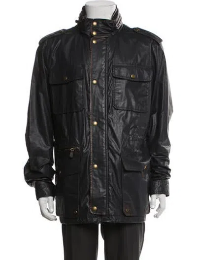 Pre-owned Coach Utility Jacket In Black