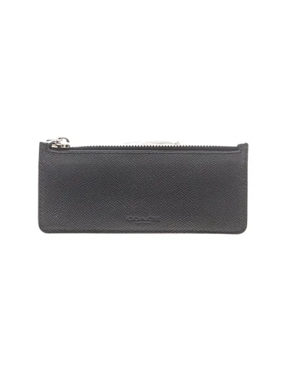 Pre-owned Coach Wallet In Gray