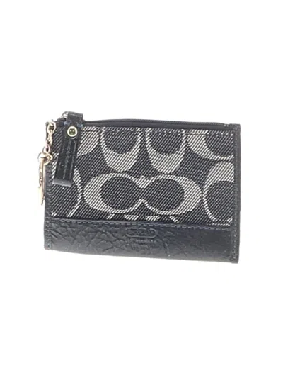 Pre-owned Coach Wallet In Gray