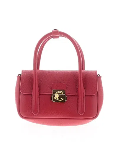 Pre-owned Coccinelle Leather Satchel In Red