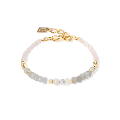 Coeur De Lion Armband Amulett Modern Future Gold-beige