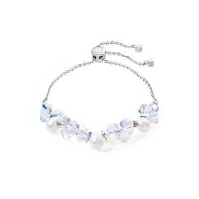 Coeur De Lion Armband Dancing Crystals & Pearls Silber In Metallic