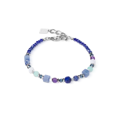 Coeur De Lion Armband Shape Mix Spikes Blue Moon