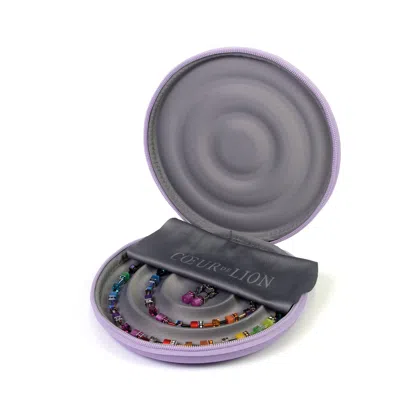 Coeur De Lion Travel Case Flieder In Multi