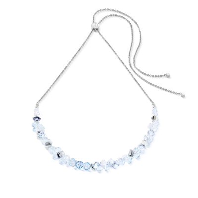 Coeur De Lion Dancing Crystals Halskette Silber-kristall In Blue
