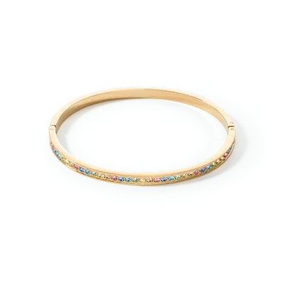 Coeur De Lion Eternal Love Armreif Gold-multicolor Pastell