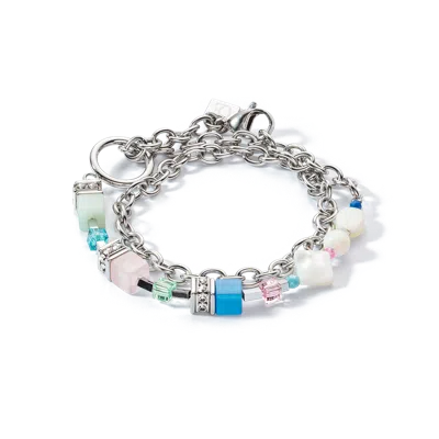 Coeur De Lion Geocube® Fusion Armband Morning Dew In Metallic