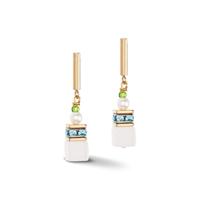 Coeur De Lion Geocube® Fusion Pearls Ohrringe Multicolor